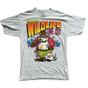 SSI Vintage Discover Wildlife Have Kids 1992 Graphic Tee Shirt Size Large